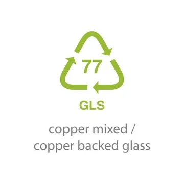 Recycle code icon vector template イラスト素材