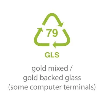 Recycle code icon vector template 库存插图