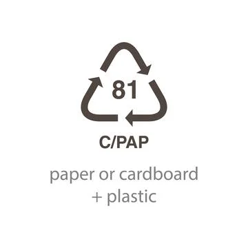 Recycle code icon vector template イラスト素材