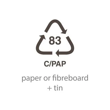 Recycle code icon vector template イラスト素材