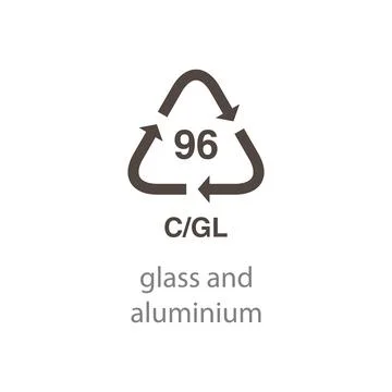 Recycle code icon vector template イラスト素材