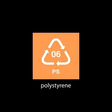 Recycle code icon vector template イラスト素材