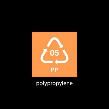 Recycle code icon vector template Stock-Illustration