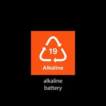 Recycle code icon vector template Stockillustratie