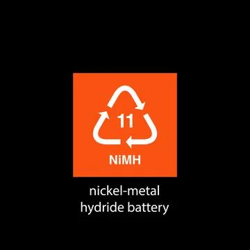 Recycle code icon vector template Stock-Illustration