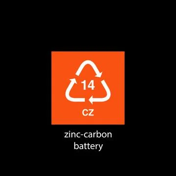 Recycle code icon vector template イラスト素材