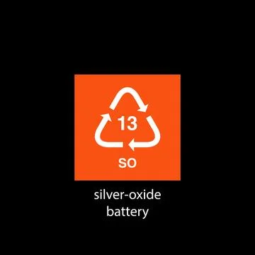 Recycle code icon vector template Stockillustratie