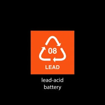 Recycle code icon vector template Stock-Illustration