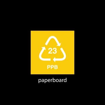 Recycle code icon vector template イラスト素材