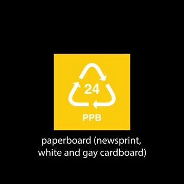 Recycle code icon vector template イラスト素材