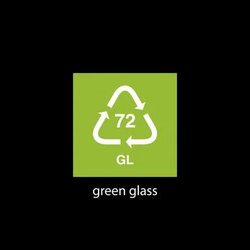 Recycle code icon vector template Stockillustratie