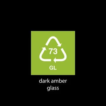 Recycle code icon vector template 库存插图