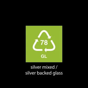 Recycle code icon vector template イラスト素材