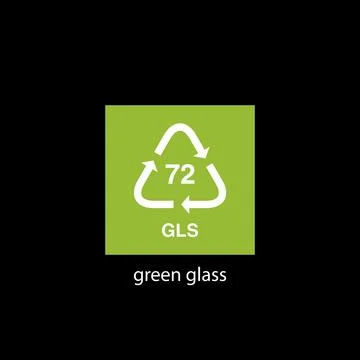 Recycle code icon vector template イラスト素材