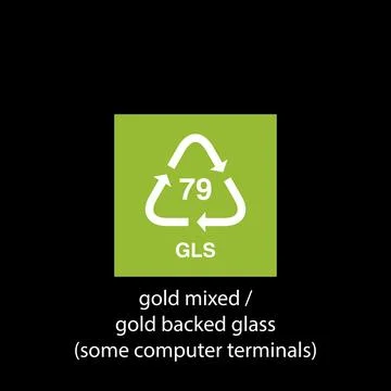 Recycle code icon vector template 库存插图