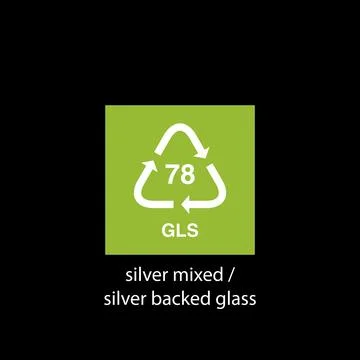 Recycle code icon vector template イラスト素材