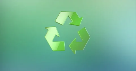 Recycle Color 3d Icon Stock Footage 66781704