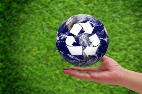 Recycle Concept Background Stock Photos
