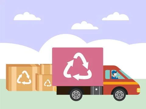Recycle Concept Illustration Stock Illustration