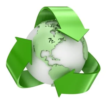 Recycle earth symbol Stock Illustration