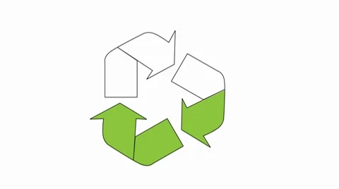 Recycle Video stock 8691660