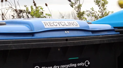 Recycle glass Stock Footage 33733514