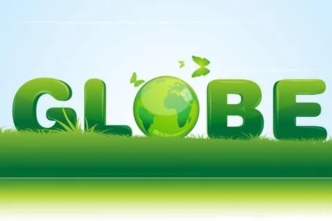 Recycle globe Stock-Illustration