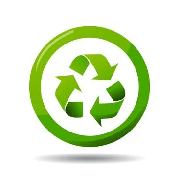 Recycle Icon Illustrazione stock