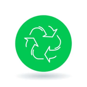 Recycle icon. Stock Illustration