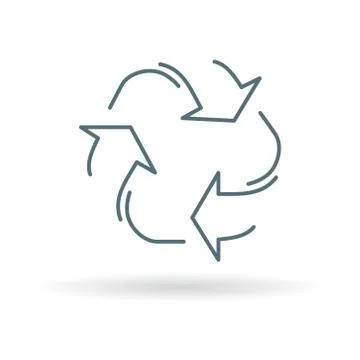 Recycle icon Stock Illustration