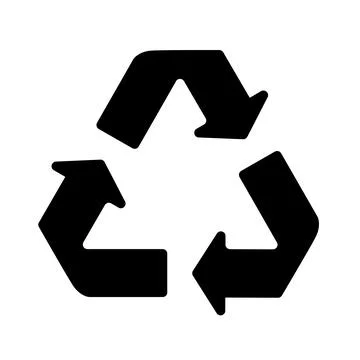 Recycle icon in trendy flat style isolated on background. recycle icon page.. Stock Illustration