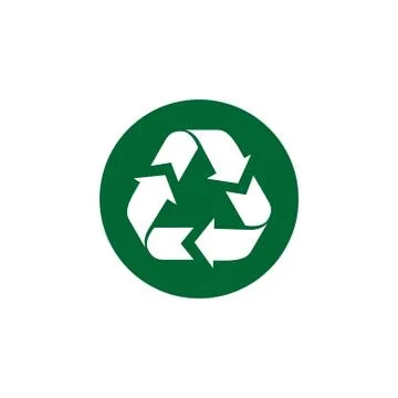 Recycle Icon Vector Logo Template Illustration Design. Vector EPS 10. Stock Illustration