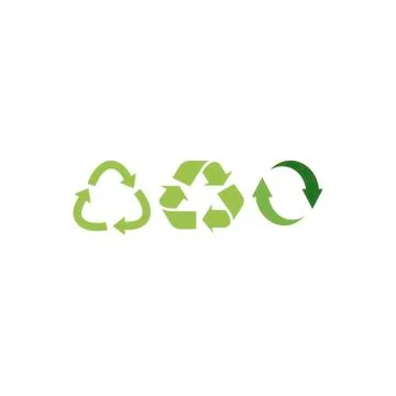Recycle icon vector sign isolated for graphic and web design. Recycle Recycli Stock Illustration
