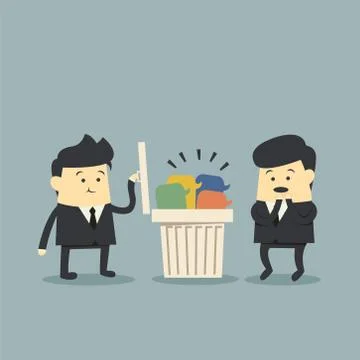 Recycle idea 库存插图