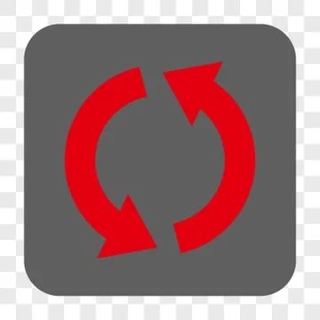 Recycle Interface Toolbar Button 스톡 일러스트