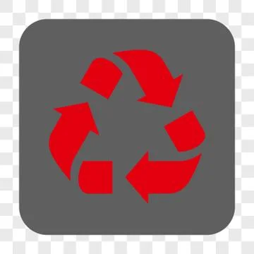 Recycle Interface Toolbar Button Stock Illustration