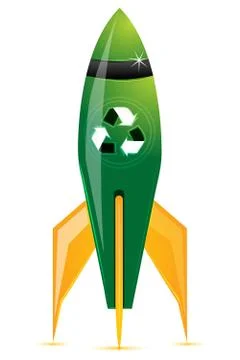 Recycle jet Stock Illustration
