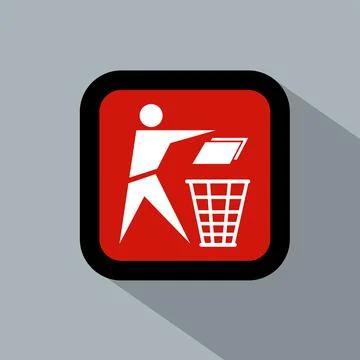 Recycle logo icon vector illustration logo template for any purpose. Isolated. Stock Illustration
