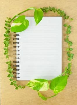 Recycle notebook Stock Photos