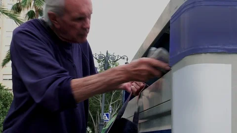 Recycle paper 1 Stock Footage 112589995