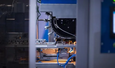 Recycle plastic bottle stack to conveyor line . Plastic recycling industry is Stock Photos