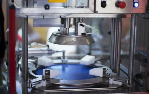 Recycle plastic bottle stack to conveyor line . Plastic recycling industry is Stock Photos