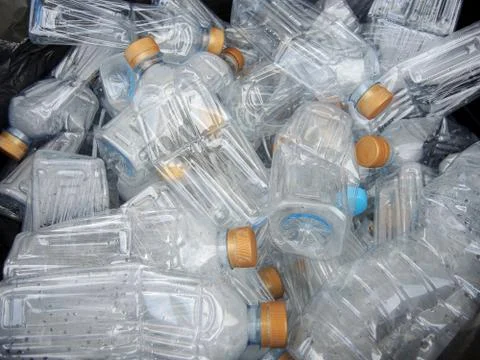 Recycle plastic bottles Stock Photos