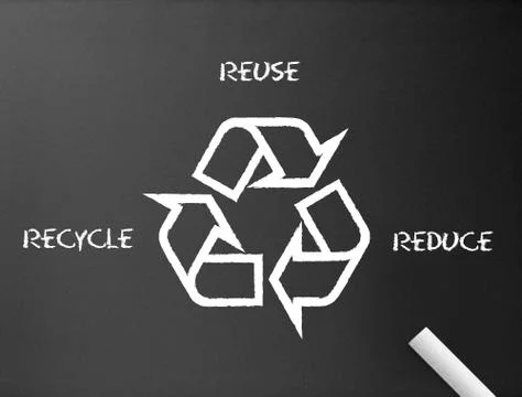 Recycle, reduce, reuse Stock Illustration