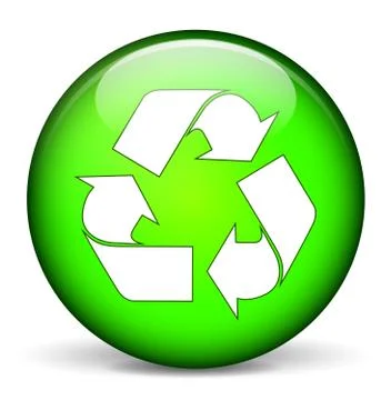 Recycle round icon Stock Illustration