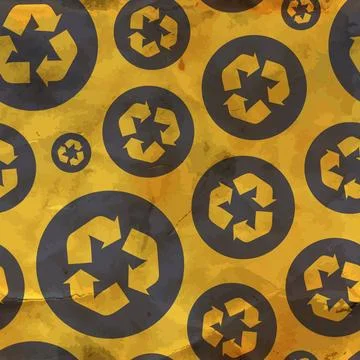 Recycle. Seamless pattern. Recycle. Seamless abstract background. Abstract... Stock Photos
