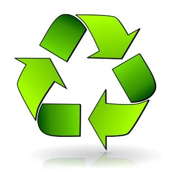 Recycle sign Stock Illustration