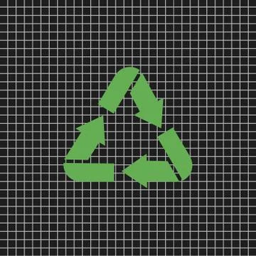 Recycle sign Stock Illustration