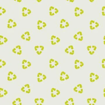Recycle sign pattern 스톡 일러스트