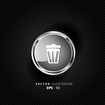 Recycle sign web icon Stock Illustration